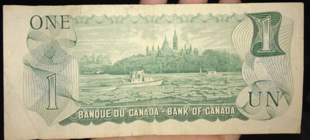 Canadian $1 Bill  coin collectible - Main Image 2