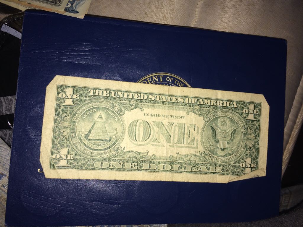 1968 A $1 Bill  coin collectible - Main Image 2