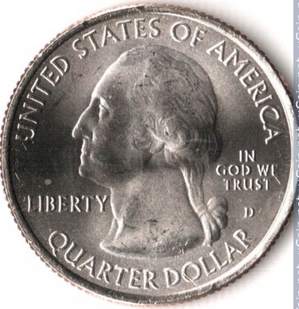 Olympic Quarter D  coin collectible - Main Image 2