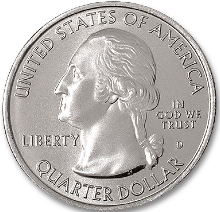 ATB Quarter 2015.D Saratoga  coin collectible - Main Image 2