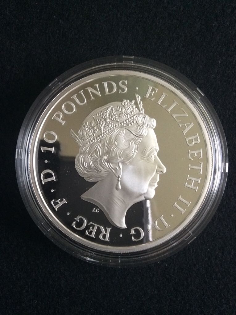 Britannia £10 Silver Proof - 5 Ounce  coin collectible - Main Image 2