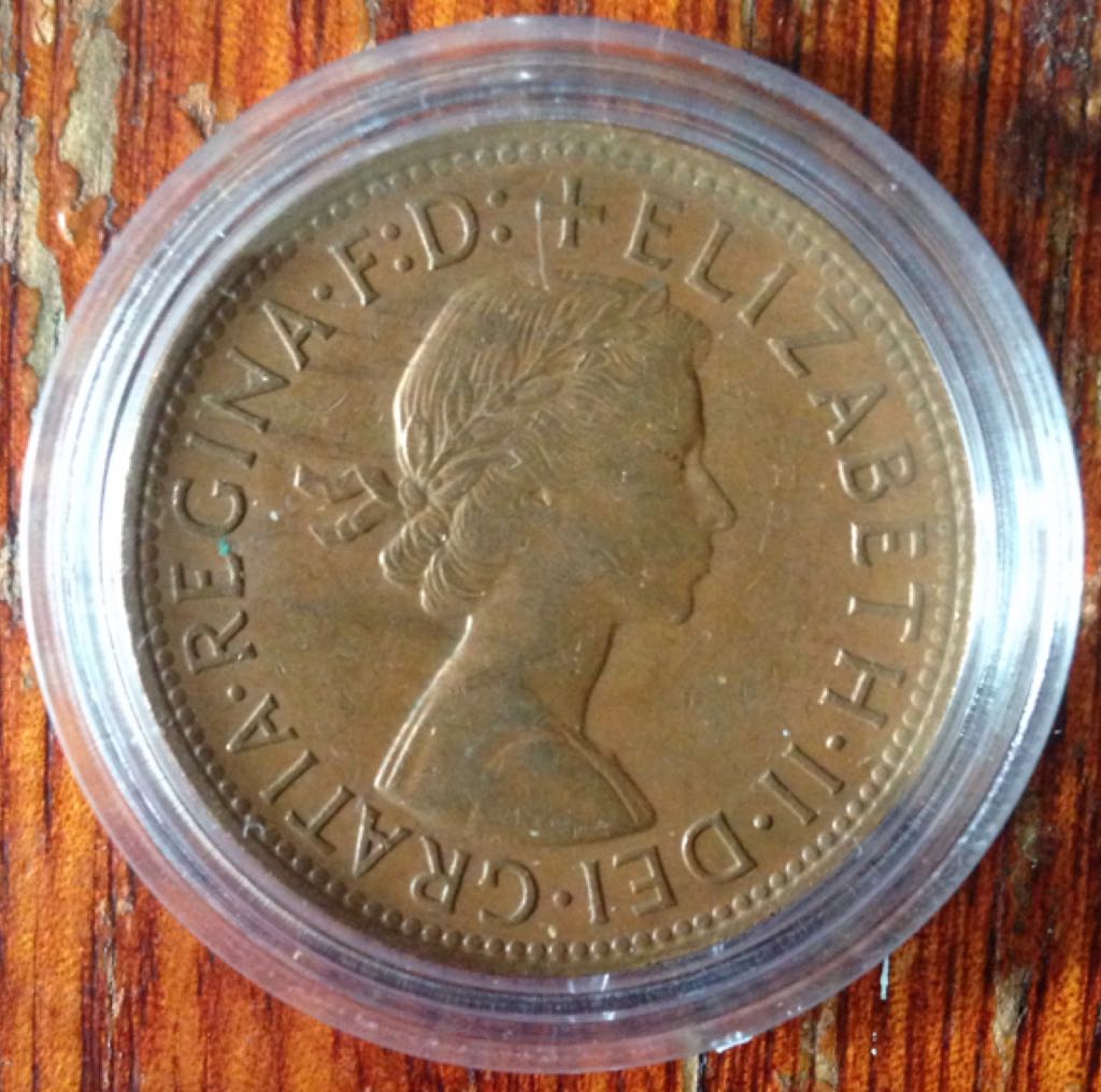 1958 Penny (Y)  coin collectible - Main Image 2