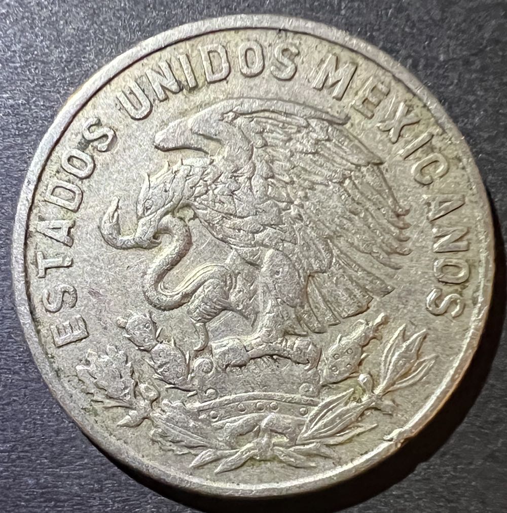 1964 Mexican 50 Centavos  coin collectible - Main Image 2