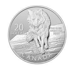 $20 Le Loup 2013  coin collectible - Main Image 2