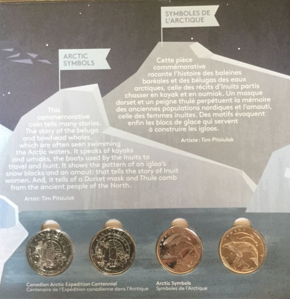 Au Coeur De L’arctique 2013  coin collectible - Main Image 2