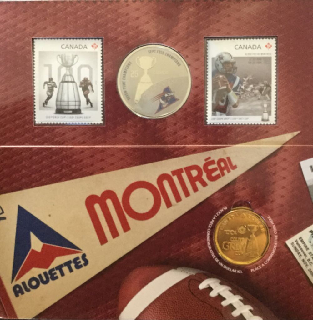 Alouettes 2012  coin collectible - Main Image 2