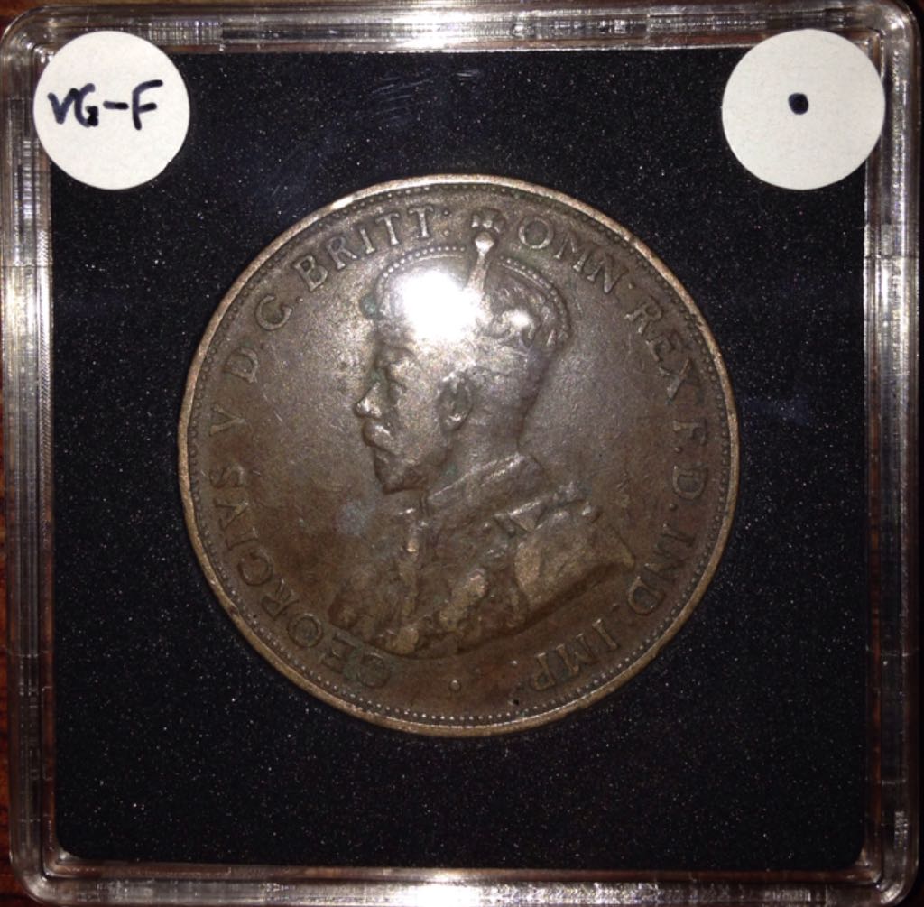 1919 Penny (.)  coin collectible - Main Image 2