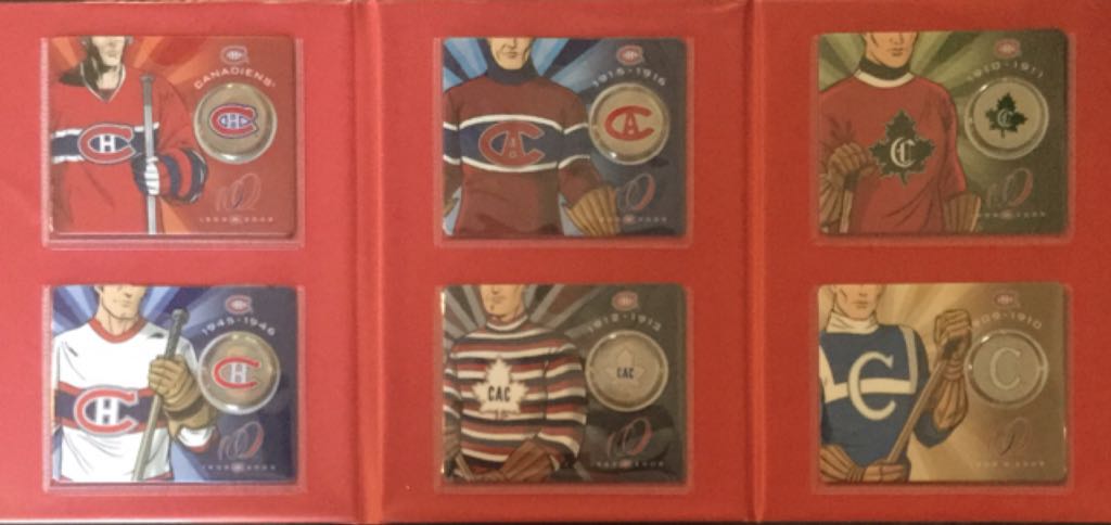 Album De Collection 100 Ans D’histoire Des Canadiens 2009  coin collectible - Main Image 2