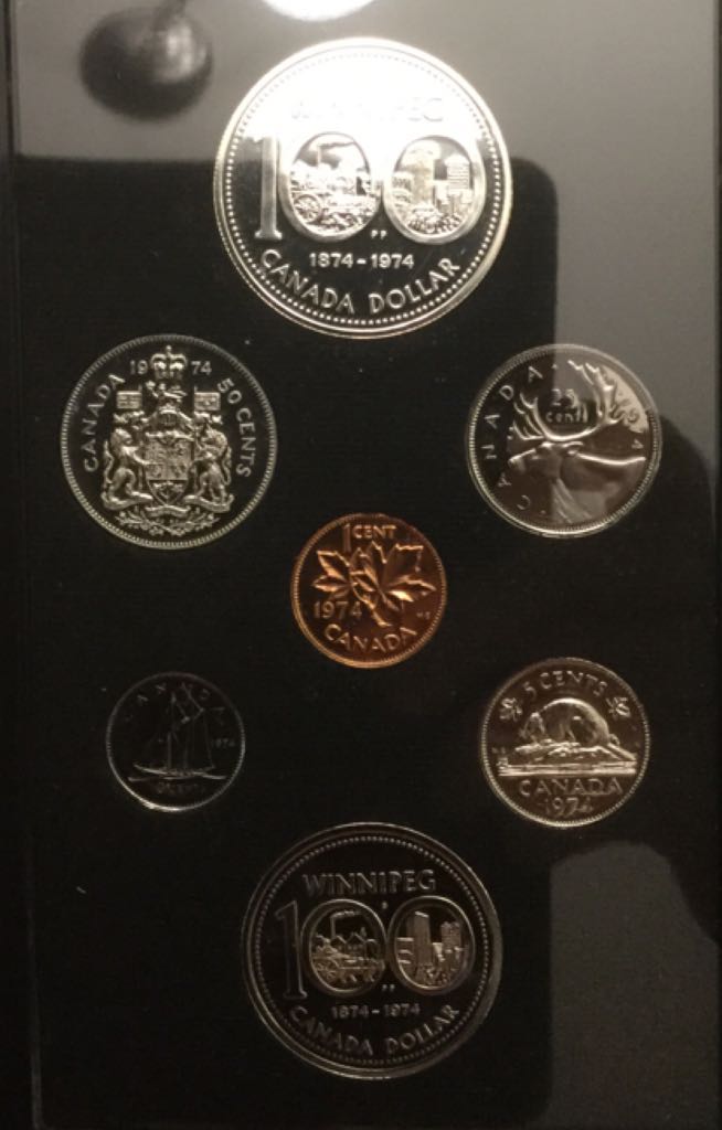 Ensemble Spécimen 1974  coin collectible - Main Image 1