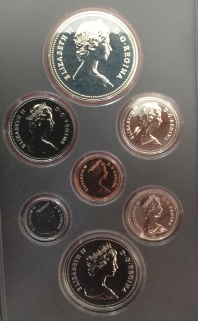 Ensemble Spécimen 1980  coin collectible - Main Image 2