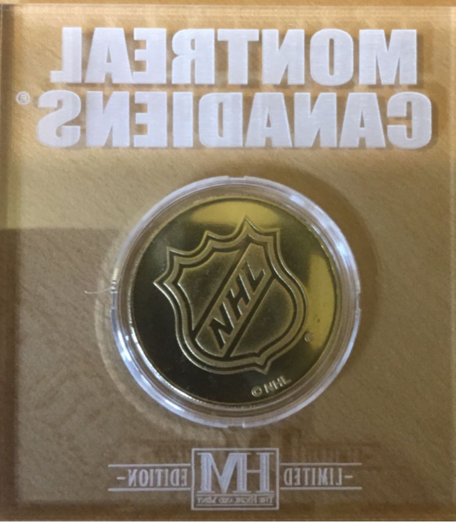 Canadiens De Montréal Sur Plaque Acrylique  coin collectible - Main Image 2