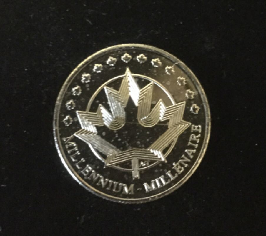 Le Souvenir Officiel Pour L’an 2000  coin collectible - Main Image 2