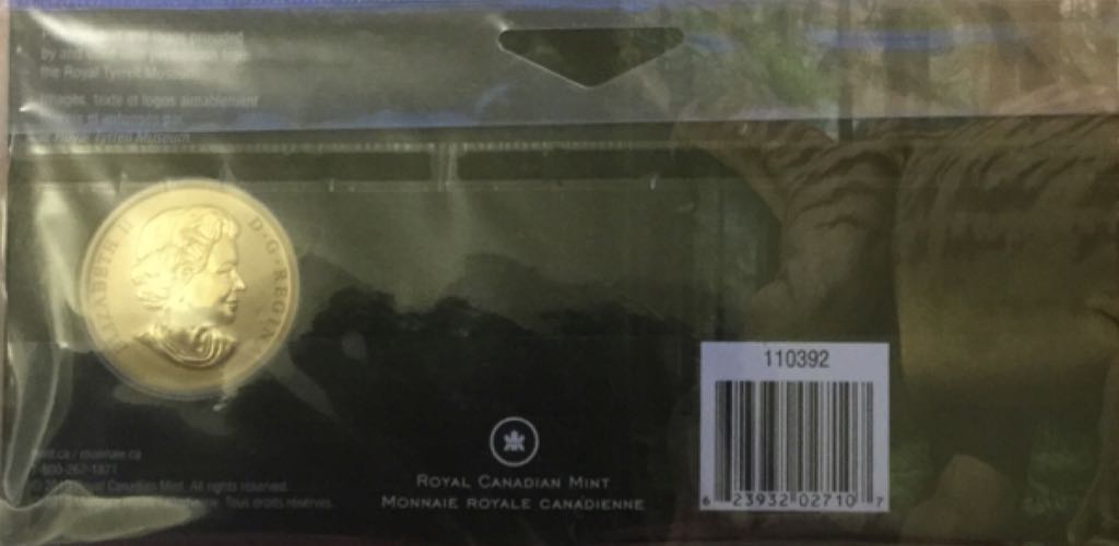 Exposition De Dinosaures L’Alberta Mise Au Jour  coin collectible - Main Image 2