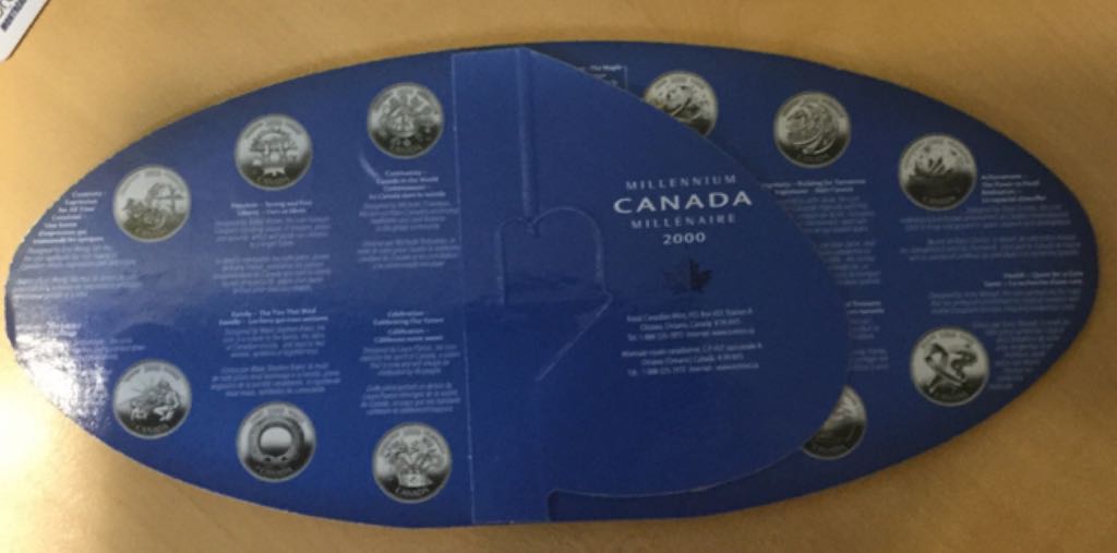 Canada Millénaire 2000  coin collectible - Main Image 2