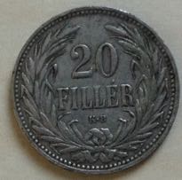 20 Fillér  coin collectible - Main Image 1