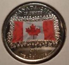 1958 Canadian Five Cent Nickel Coin