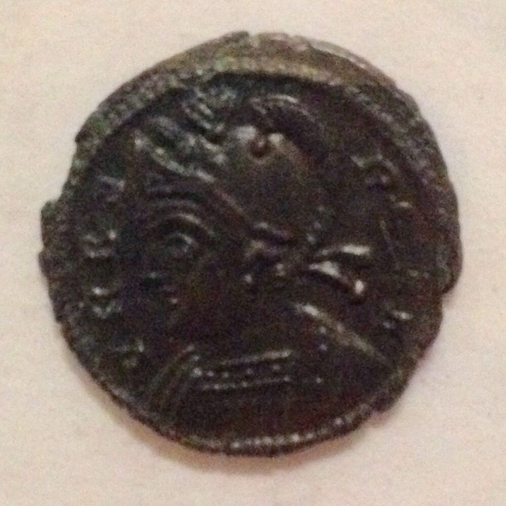 AD 330-335 Constantine: Wolf & Twins Bronze Follis  coin collectible - Main Image 2