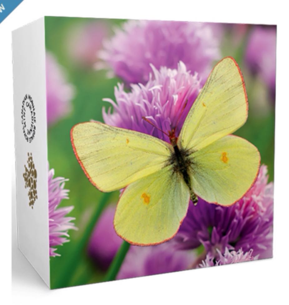 Butterflies Of Canada: 3rd-Giant Sulphur  coin collectible - Main Image 2