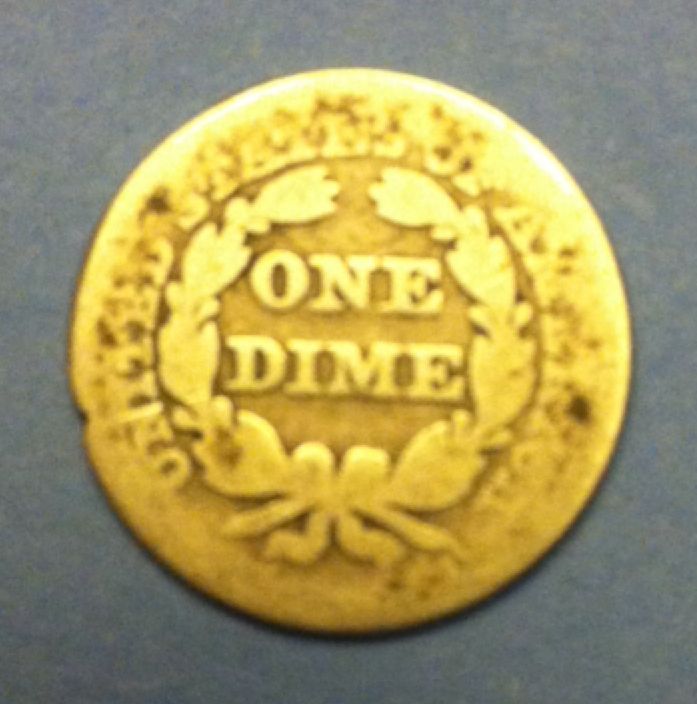 Liberty Seated Dime  coin collectible - Main Image 2