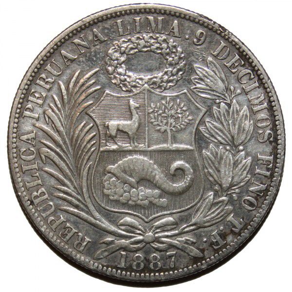 Un Sol - Seated Liberty  coin collectible - Main Image 2