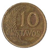 10 Centavos - Head of Ceres  coin collectible - Main Image 2