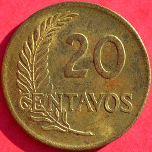 20 Centavos - Head of Ceres  coin collectible - Main Image 2