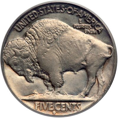 1934-D Buffalo Nickel  coin collectible - Main Image 2