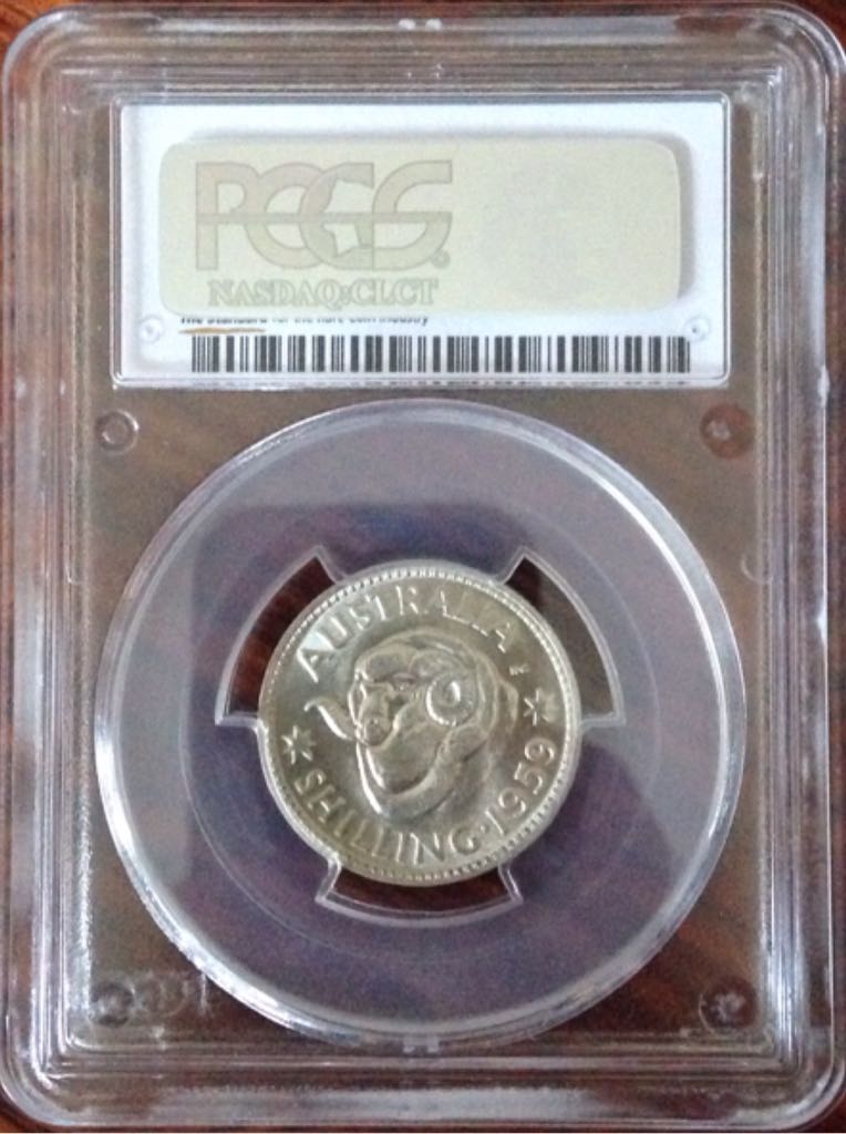 1959 Shilling (M)  coin collectible - Main Image 2