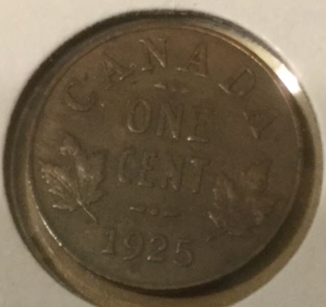 1 Cent 1925  coin collectible - Main Image 1