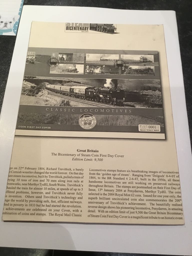 £2: Steam Locomotive  coin collectible - Main Image 2