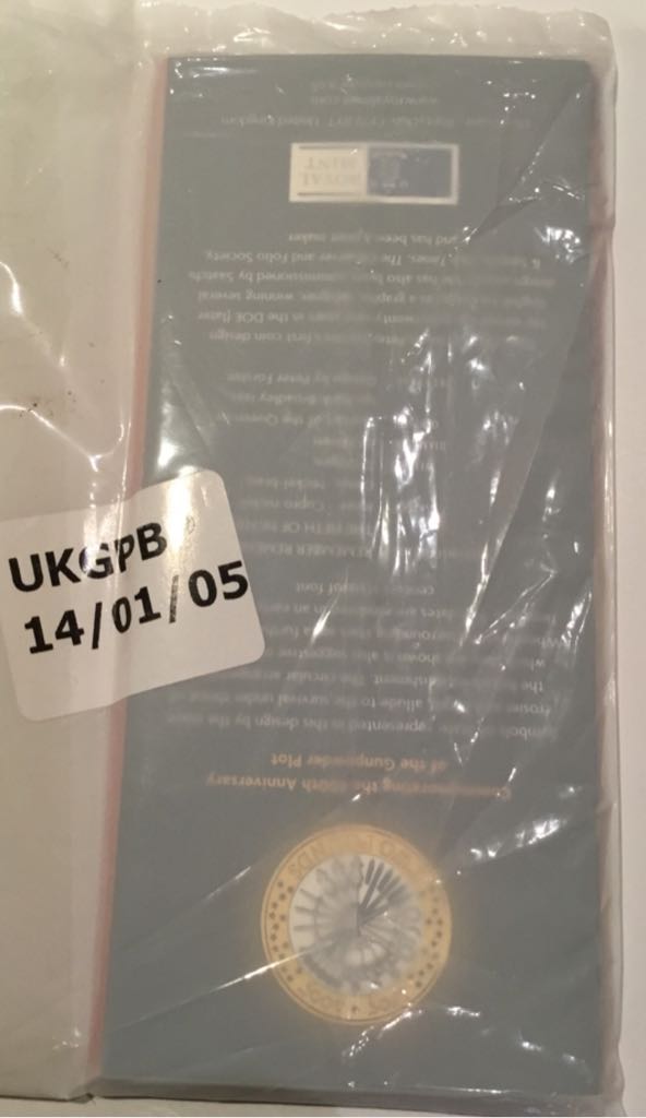 2005 £2 Gunpowder Plot  coin collectible - Main Image 2