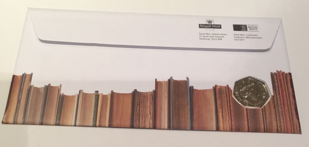 50p: Dictionary  coin collectible - Main Image 2