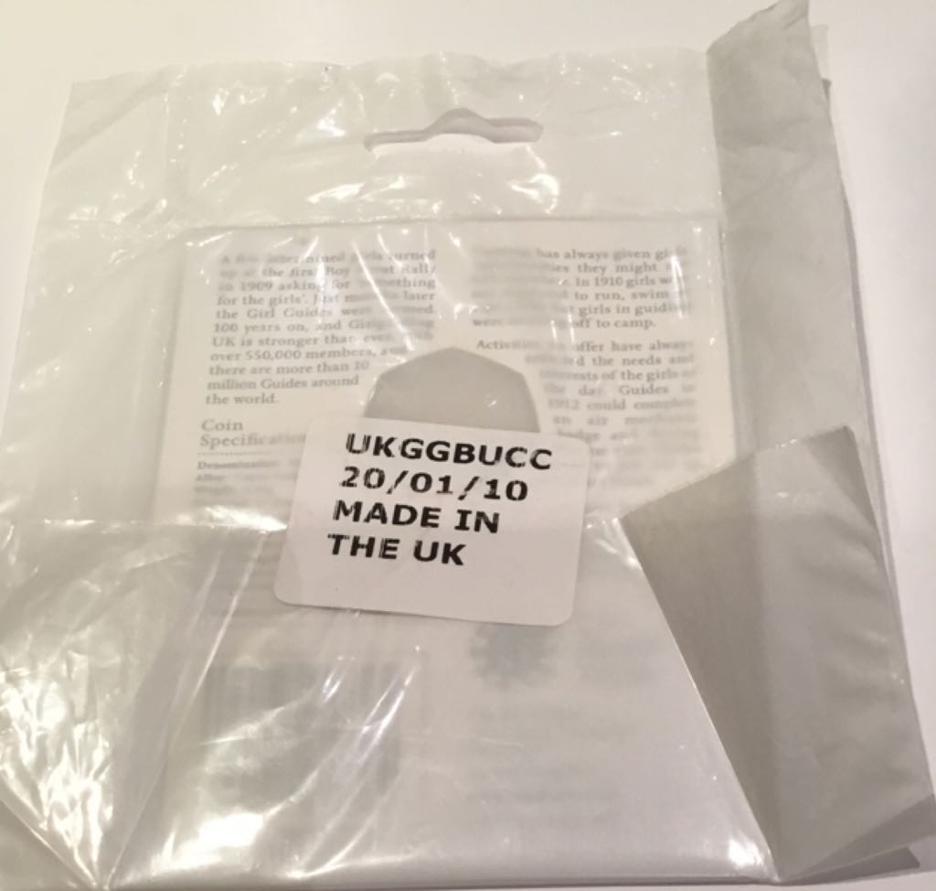 50p: Girl Guides  coin collectible - Main Image 2