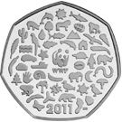 50p: WWF coin collectible - Main Image 1