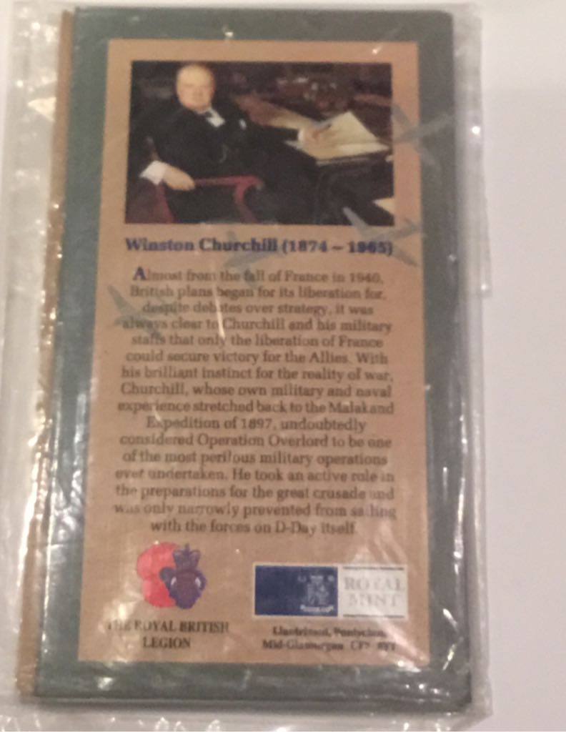 50p Pre-1997: D-Day   coin collectible - Main Image 2