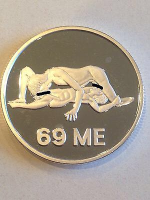 Wine Me Dine Me 69 Me  coin collectible - Main Image 2