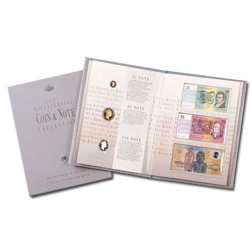 1988 Bicentennial Coin & Note Collection (Melbourne Fair Issue)  coin collectible - Main Image 2