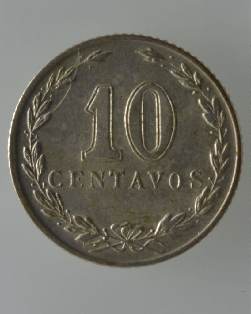 1937 Argentina 10 Centavos  coin collectible - Main Image 2