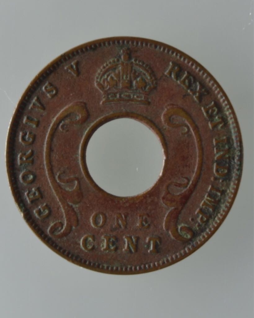 1935 East Africa 1 Centavo  coin collectible - Main Image 2