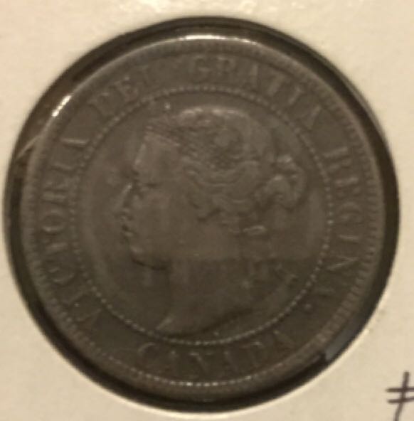 1 Cent 1896  coin collectible - Main Image 2
