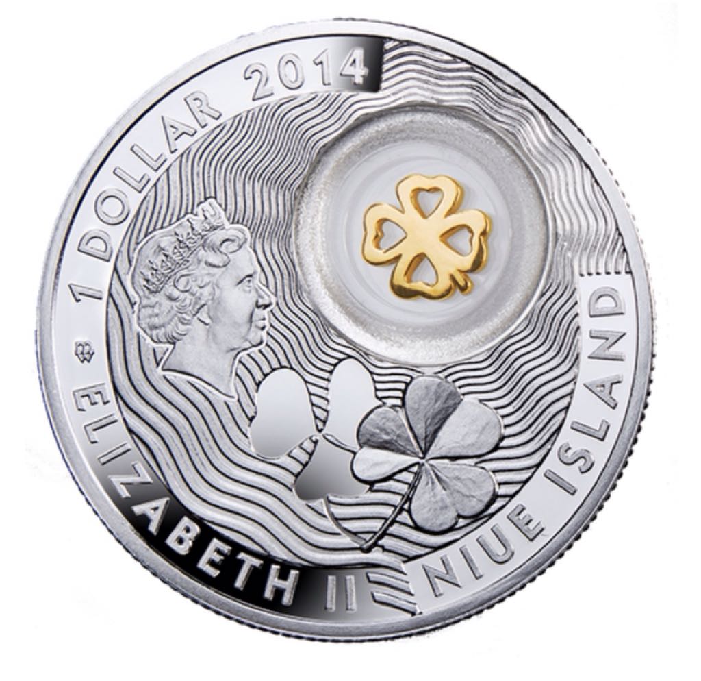 ZZ-Symbols of Luck: The Four-Leaf Clover  coin collectible - Main Image 2