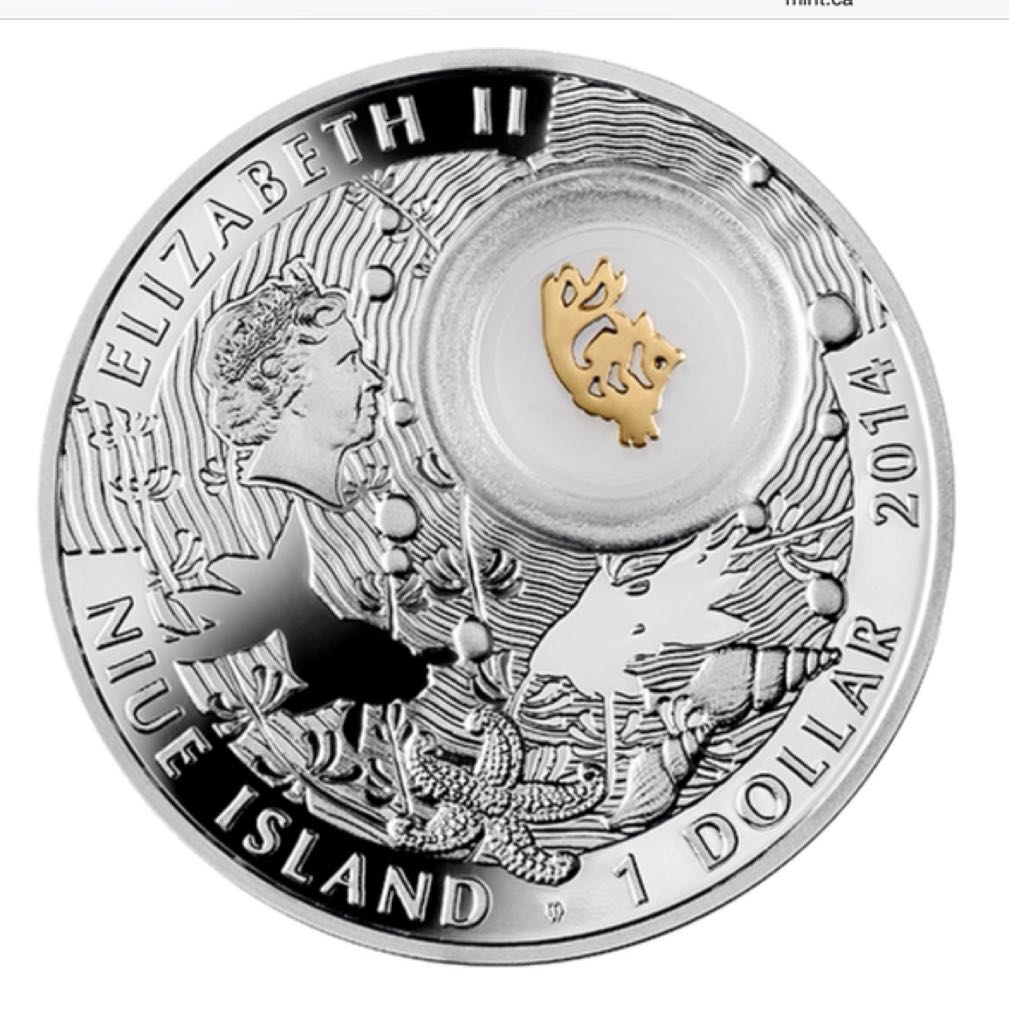 ZZ-Symbols of Luck: The Goldfish  coin collectible - Main Image 2