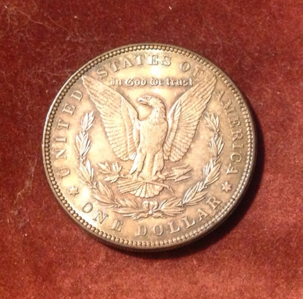 Morgan 1887-(P) Morgan Silver Dollar  coin collectible - Main Image 2