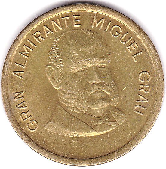 500 Soles De Oro - Miguel Grau  coin collectible - Main Image 2