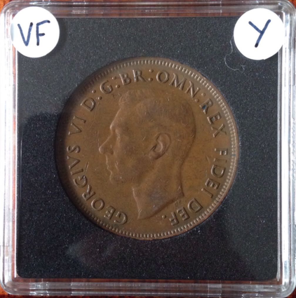 1950 Penny (Y)  coin collectible - Main Image 2