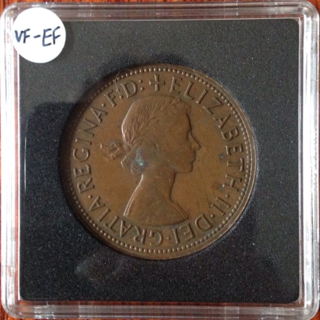 1955 Penny  coin collectible - Main Image 2