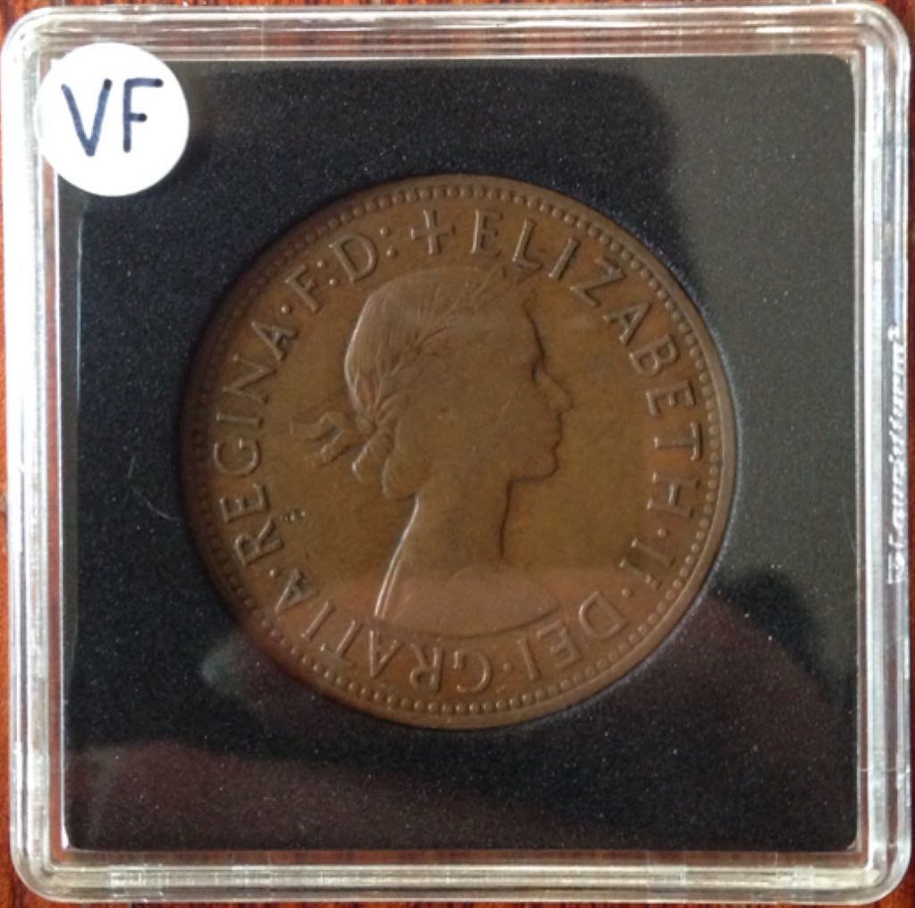 1958 Penny  coin collectible - Main Image 2