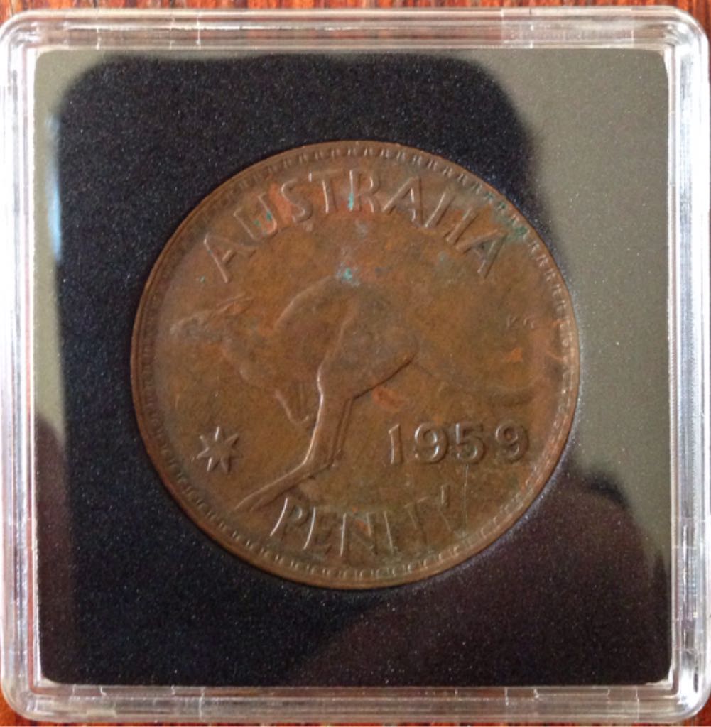 1959 Penny  coin collectible - Main Image 1