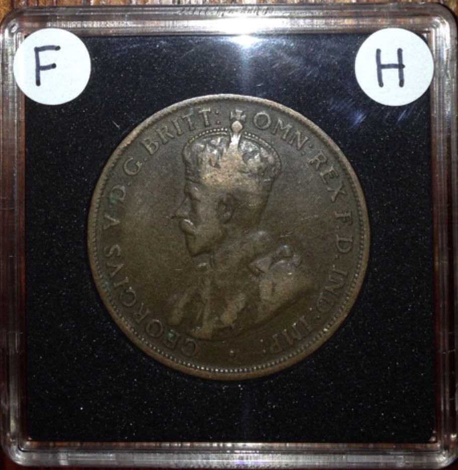 1915 Penny (H)  coin collectible - Main Image 2