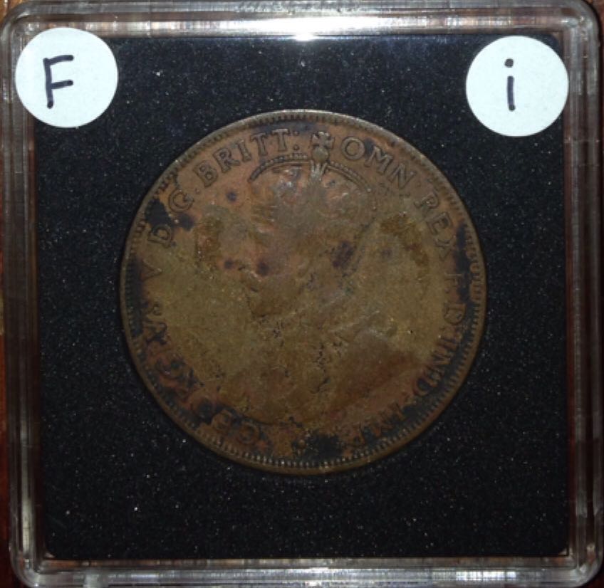 1916 Penny (i)  coin collectible - Main Image 2